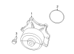 Dodge Viper Water Pump Diagram - 5037730AB