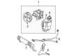 Dodge Ram 3500 Power Steering Hose Diagram - 52122379AE