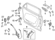Jeep Window Motor Diagram - 68268765AA