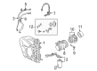 Chrysler PT Cruiser A/C Hose Diagram - 5058002AJ