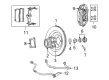 2005 Dodge Viper Brake Caliper Diagram - 5136155AA