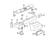 Jeep Bumper Diagram - 55155667AG