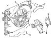 Jeep Engine Cooling Fan Diagram - 52079441