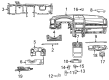 Chrysler Ashtray Diagram - 4595956AE