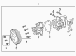 Dodge Water Pump Diagram - 5047138AB