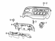 Jeep Engine Cover Diagram - 5281303AB