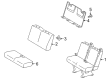 2006 Dodge Sprinter 2500 Seat Cushion Diagram - 5134610AA