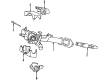 Dodge B150 Steering Shaft Diagram - 5013747AA