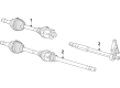 Ram ProMaster 2500 Axle Shaft Diagram - 68520295AE