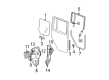 Jeep Window Crank Handles Diagram - FW80PX9