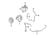 Chrysler Power Steering Hose Diagram - 4782348AC
