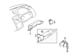 Dodge Stratus Glove Box Diagram - MR791353