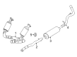 Ram Catalytic Converter Diagram - 52855898AD