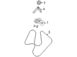 Dodge Drive Belt Diagram - 53032037AM