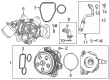 Jeep Water Pump Gasket Diagram - 68391293AB