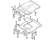 Chrysler Sun Visor Diagram - MR366837