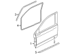 Ram Dakota Door Seal Diagram - 55359354AC