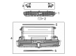 2024 Dodge Charger Daytona Grille Diagram - 7LN40GXHAA