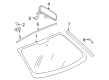 Chrysler 200 Windshield Diagram - 68018348AB