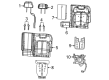 Jeep Grand Cherokee Seat Cushion Diagram - 68376071AE