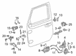 Jeep Window Regulator Diagram - 68301955AB