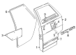 Dodge B3500 Door Seal Diagram - 55346676AI
