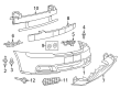 Dodge Avenger Bumper Diagram - 68081991AC