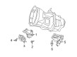 Dodge Ram 2500 Transmission Mount Diagram - 52121774AF