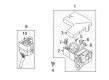 Chrysler Fuse Box Diagram - MR588530