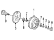 Dodge Caravan Wheel Hub Diagram - 4423371