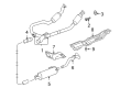 Dodge Ram 1500 Muffler Diagram - 55366753AB