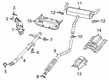 Jeep Cherokee Exhaust Hanger Diagram - 68233484AA
