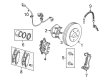 Chrysler Pacifica Brake Caliper Diagram - 68144161AA