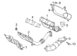 Ram Exhaust Heat Shield Diagram - 68247833AA