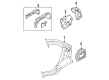 Chrysler Cirrus Fender Splash Shield Diagram - 4778266AA