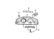 Dodge Speedometer Diagram - 4685952AB