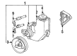 Dodge Power Steering Pump Diagram - 4642153