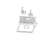 2002 Dodge Caravan Glove Box Diagram - SC89YQLAA