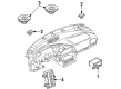 1999 Chrysler Sebring Car Speakers Diagram - 5269493AB