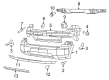 Jeep Air Deflector Diagram - 57010122AA