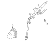 Dodge Stratus Steering Column Diagram - MR235077