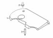 Jeep Engine Cover Diagram - 68491180AA