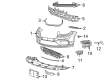 2024 Chrysler Voyager Bumper Diagram - 68505028AB