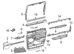 Jeep Wagoneer Door Seal Diagram - 68429262AC