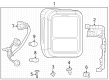Jeep Gladiator Tail Light Diagram - 68336576AF
