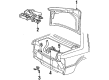 Chrysler LeBaron Weather Strip Diagram - 5255642