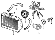 Jeep Engine Cooling Fan Diagram - 55037694AB