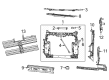 Jeep Radiator Support Diagram - 68377400AD