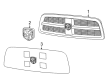 Ram Grille Diagram - 68204388AA