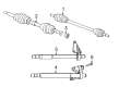 Dodge Avenger Intermediate Shaft Diagram - 52123578AA